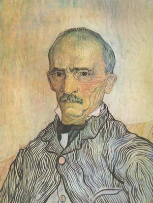 Vincent Van Gogh Portrait of Trabuc,an Attendant at Saint-Paul Hospital (nn04)